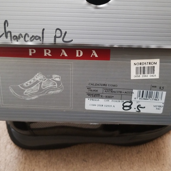 Prada America's WorldCup Patent leather Sneakers - Picture 5 of 5